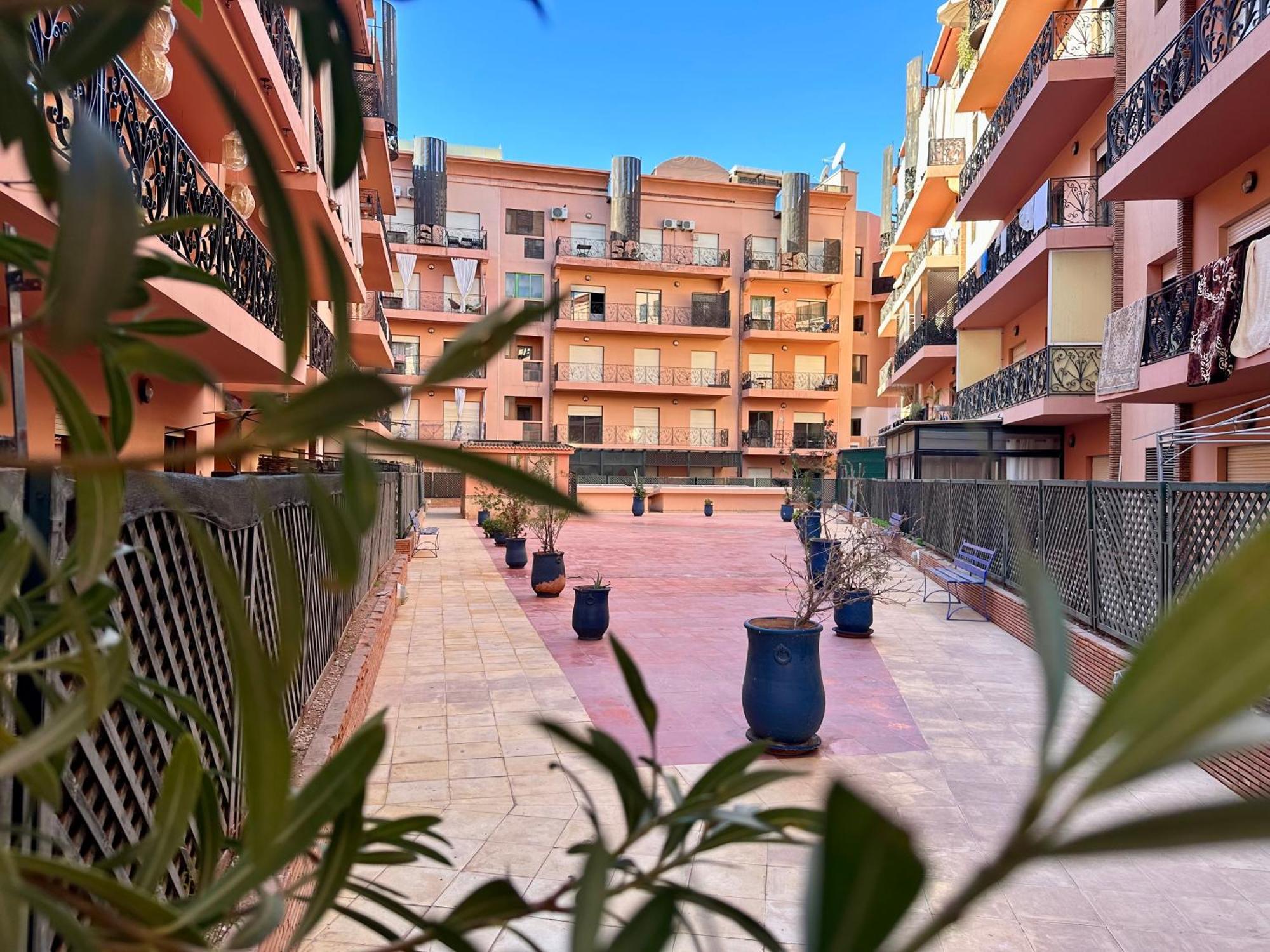 Majorelle House Vicino Ai Giardini Vista Splendida Apartment Marrakesh Exterior photo