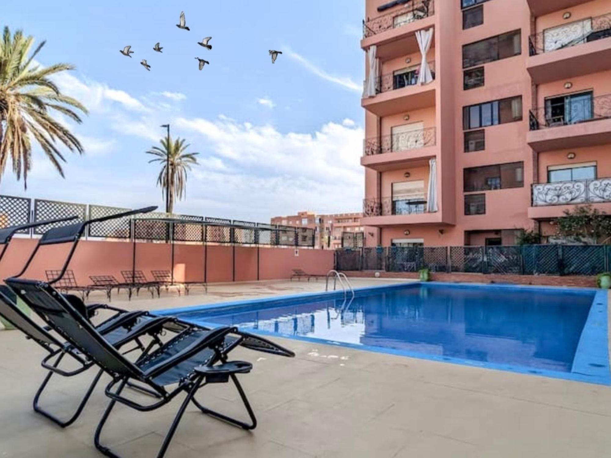 Majorelle House Vicino Ai Giardini Vista Splendida Apartment Marrakesh Exterior photo